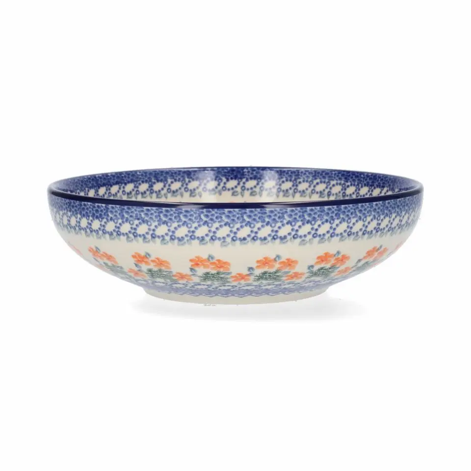 BUNZLAU SERVING BOWL 1250ML ORANGE BLOSSOM