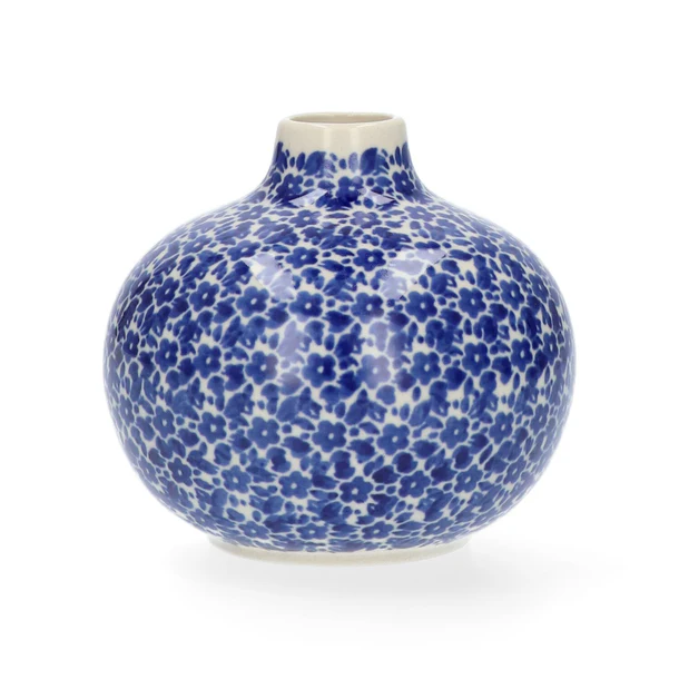 BUNZLAU INDIGO BELLY VAAS 9CM