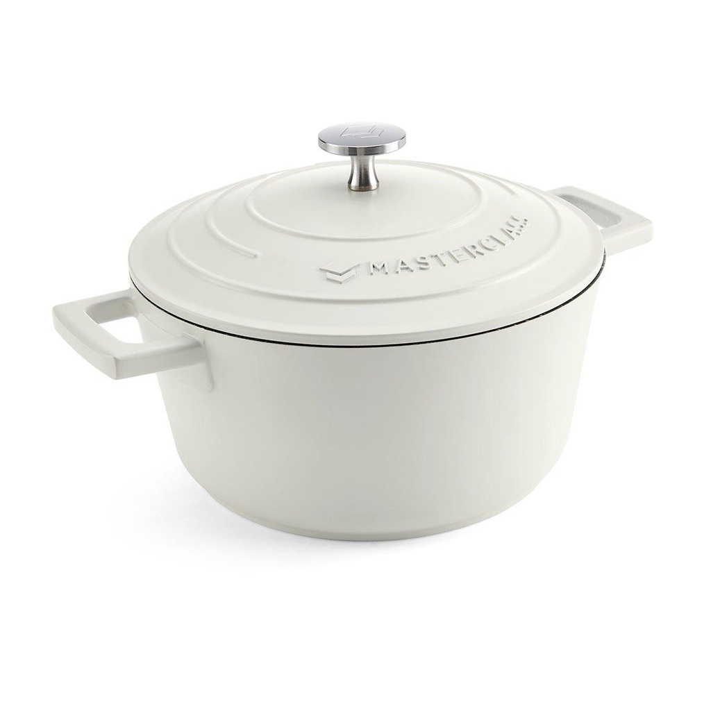 Masterclass Cream Cast Aluminium Casserole Dish 2.5L, Cream