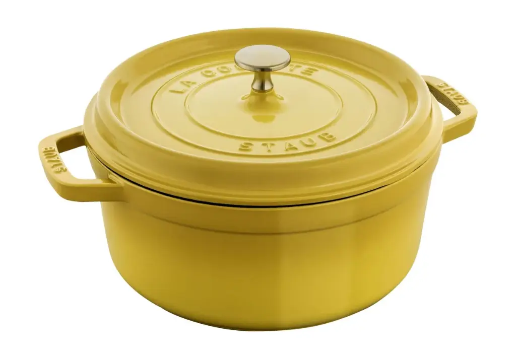 Ronde braadpan gietijzer 26 cm - 5,25 L - Citroen