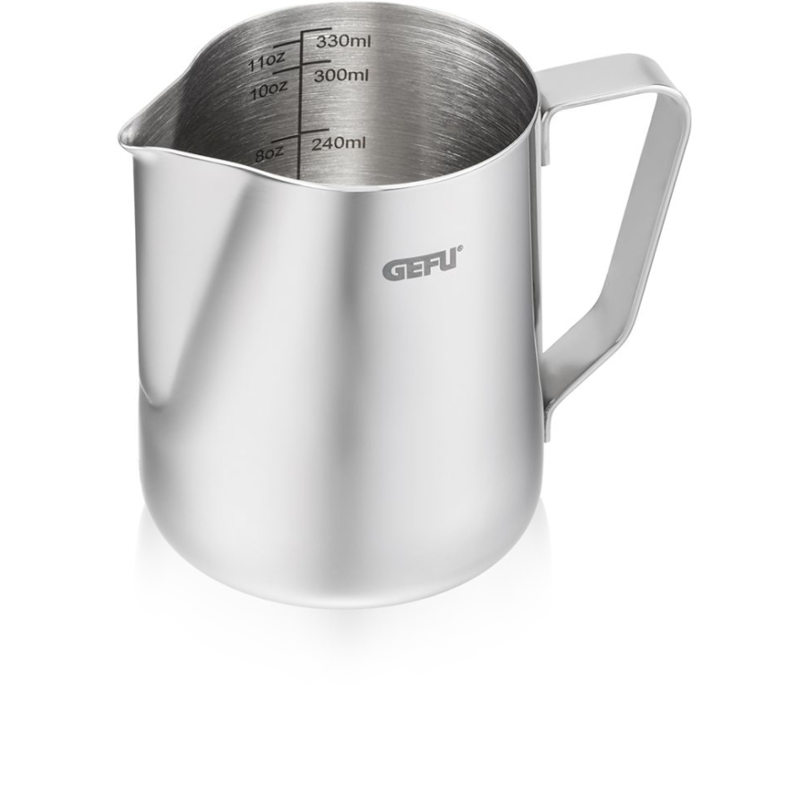 GEFU BARISTA MELK KANNETJE- RVS- 10,7x7,6 Cm - 350 Ml