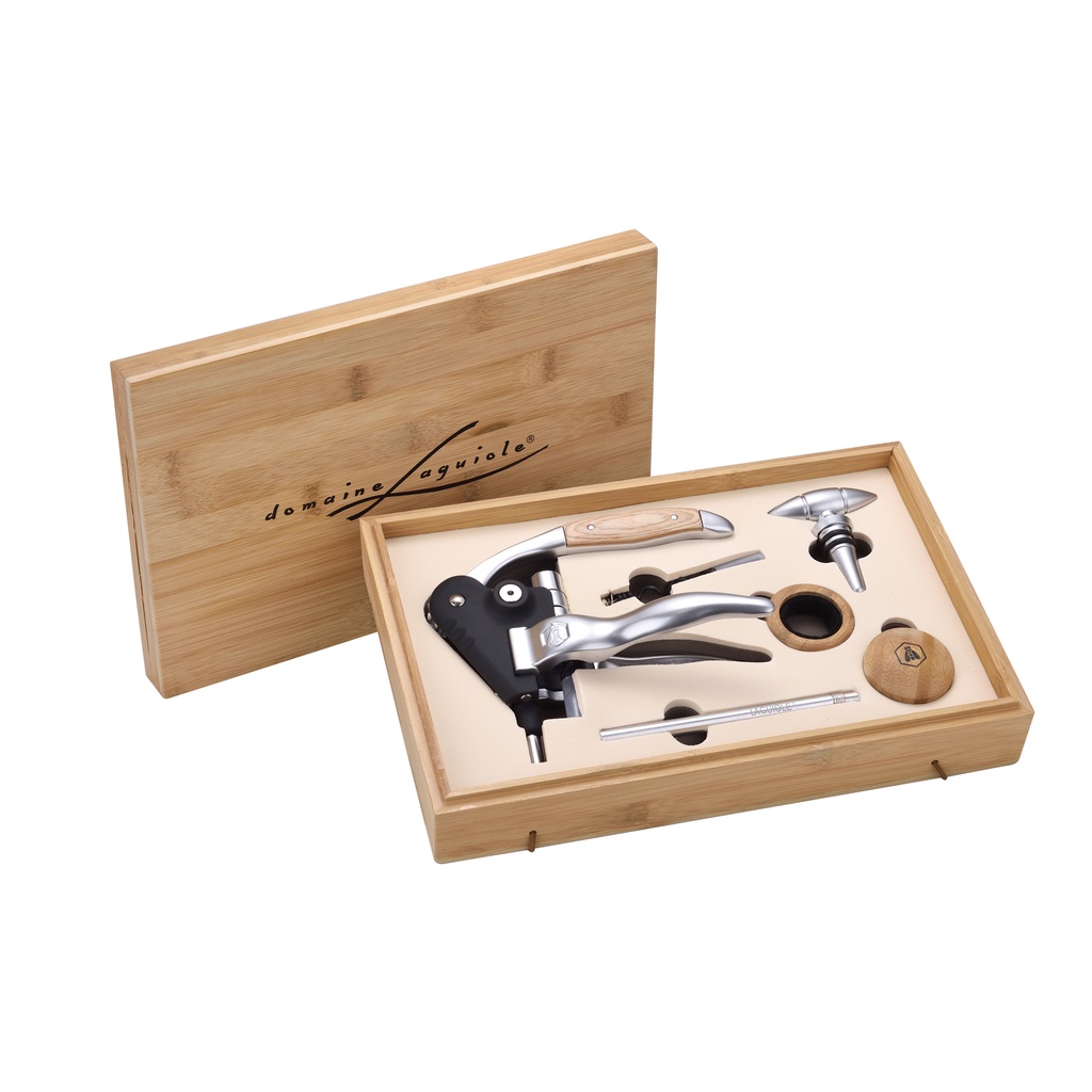 WIJN SET LAGUIOLE Deluxe