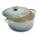 Le Creuset 7.25-Qt. Signature Enameled Cast Iron Round Dutch Oven - Sea Salt
