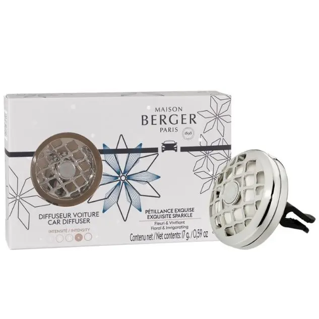 Autoparfum Startersset + 1 navulling Rosalie Pétillance Exquise (*)