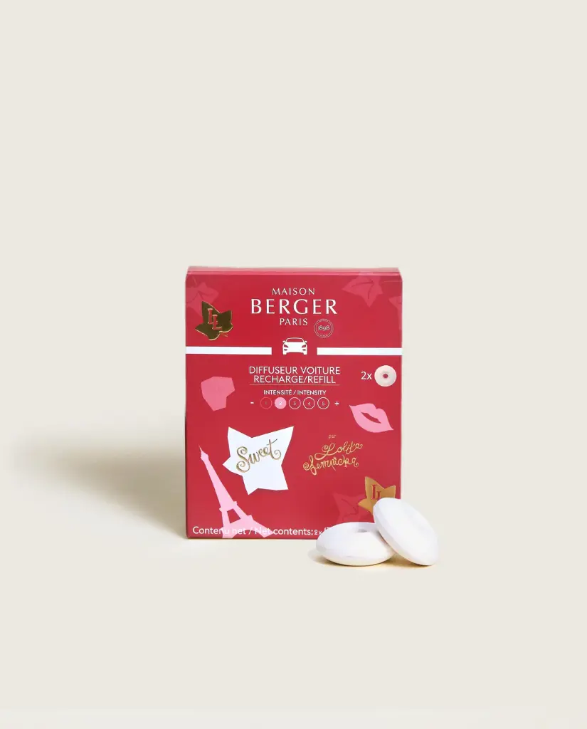 Navulling autodifusser 2 stuks Lolita Lempicka Sweet