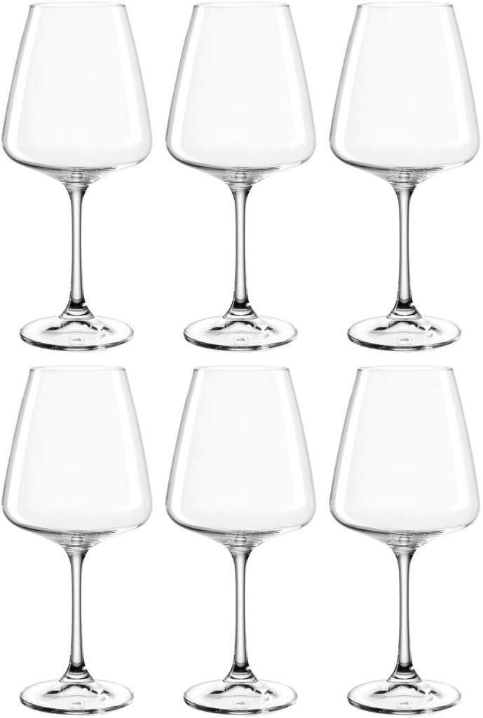 LEONARDO WIJNGLAS WITTE WIJN PALADINO, 540 ML, SET 6