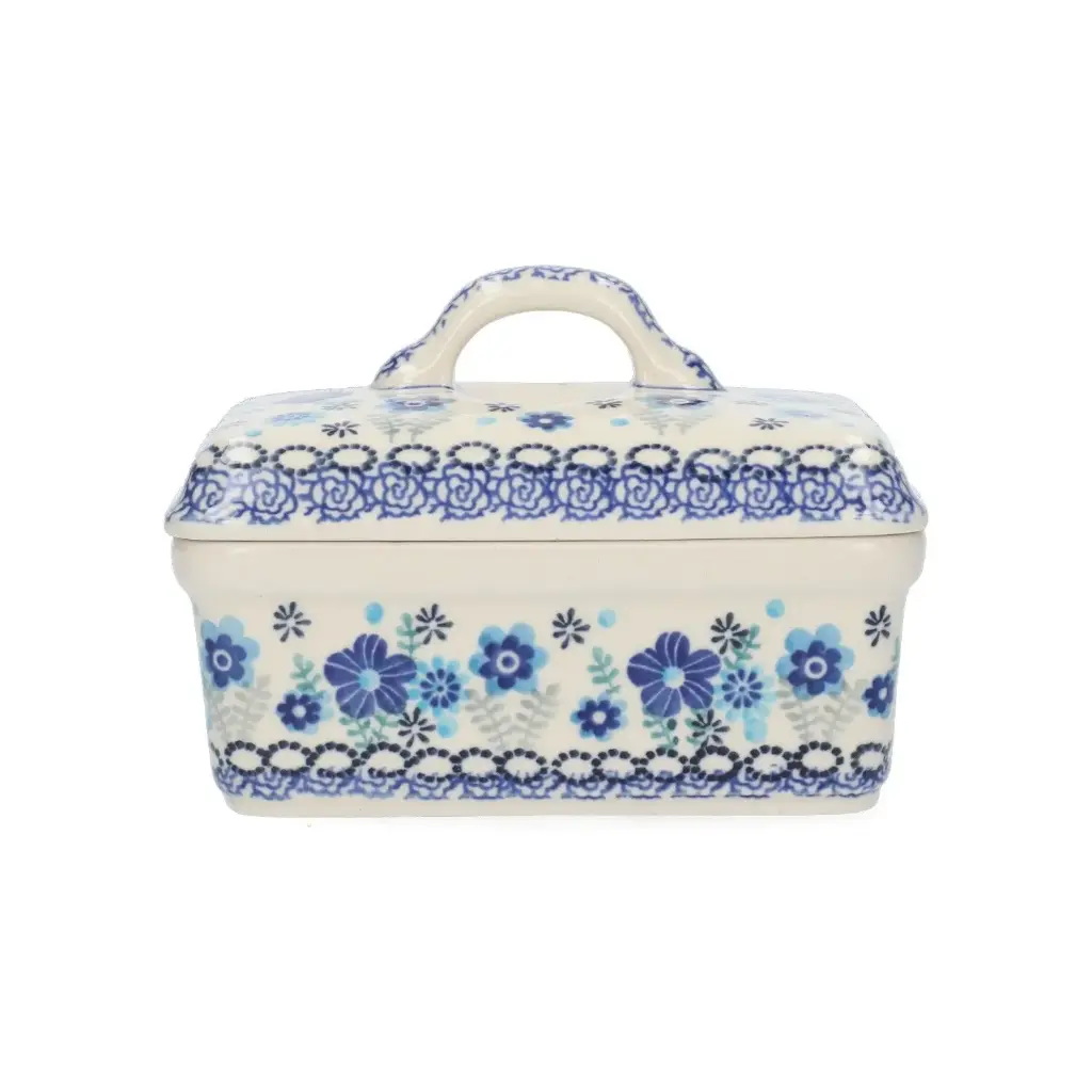 Butter Dish Rectangular - Floral Ballet