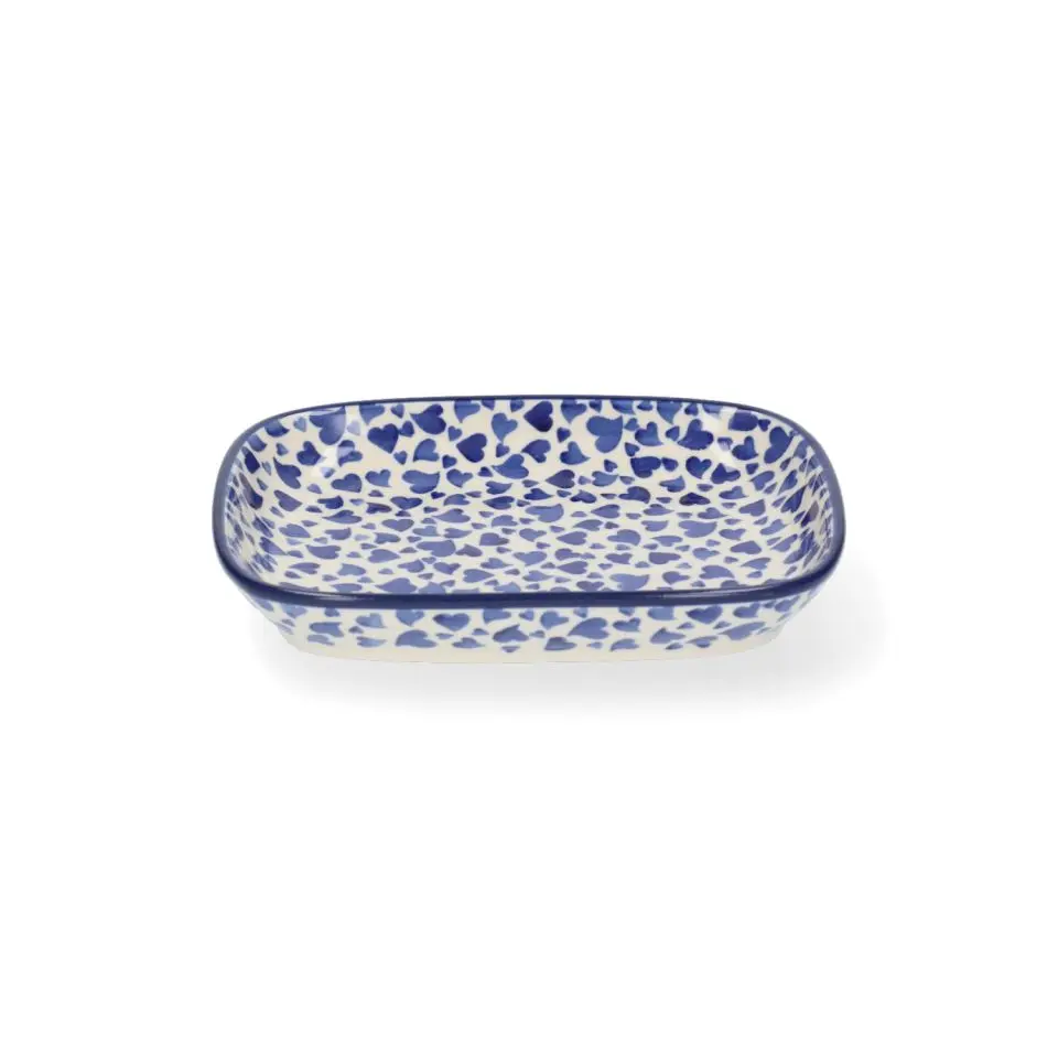 Dish Rectangle - Dancing Hearts