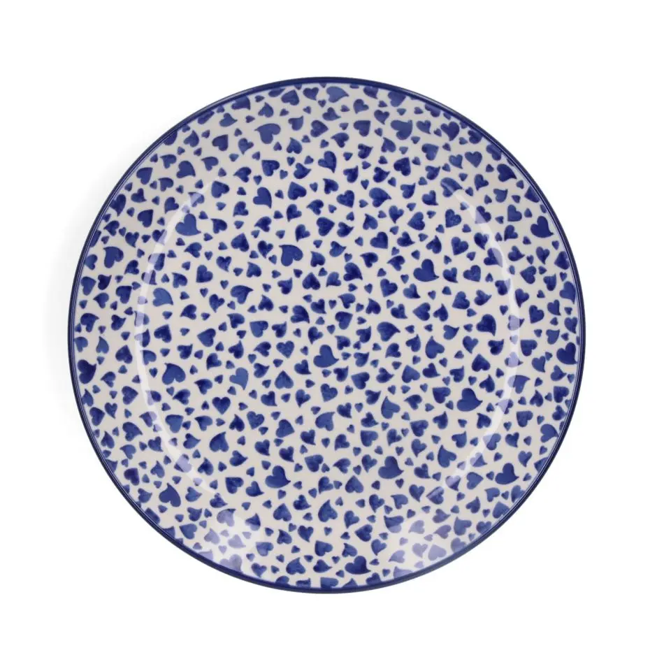 Plate Ø 26,5 cm - Dancing Hearts