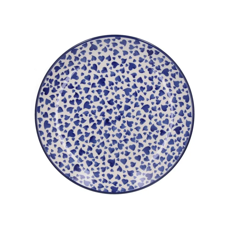 Plate Ø 23,5 cm - Dancing Hearts