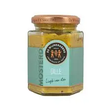 Wijndragers - DILLE mosterd 195 gram  