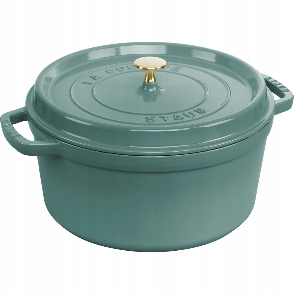 Staub La Cocotte braadpan 28cm eucalyptus 6.7 Ltr