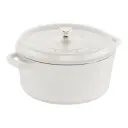  Staub La Cocotte 26 cm / 5,25 l, Rond, Puur wit 