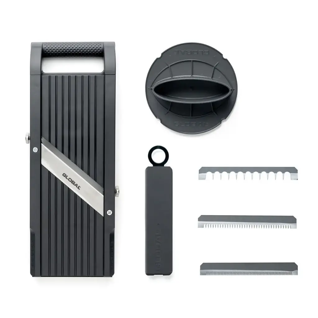 Global GSL-95 Japanse mandoline 95 mm kunststof zwart 