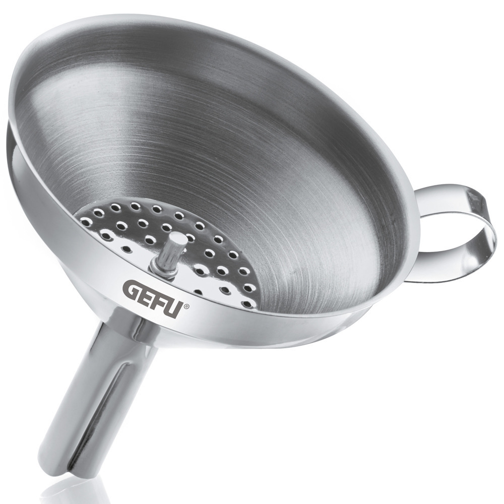 GEFU TRECHTER 10.5 CM RVS