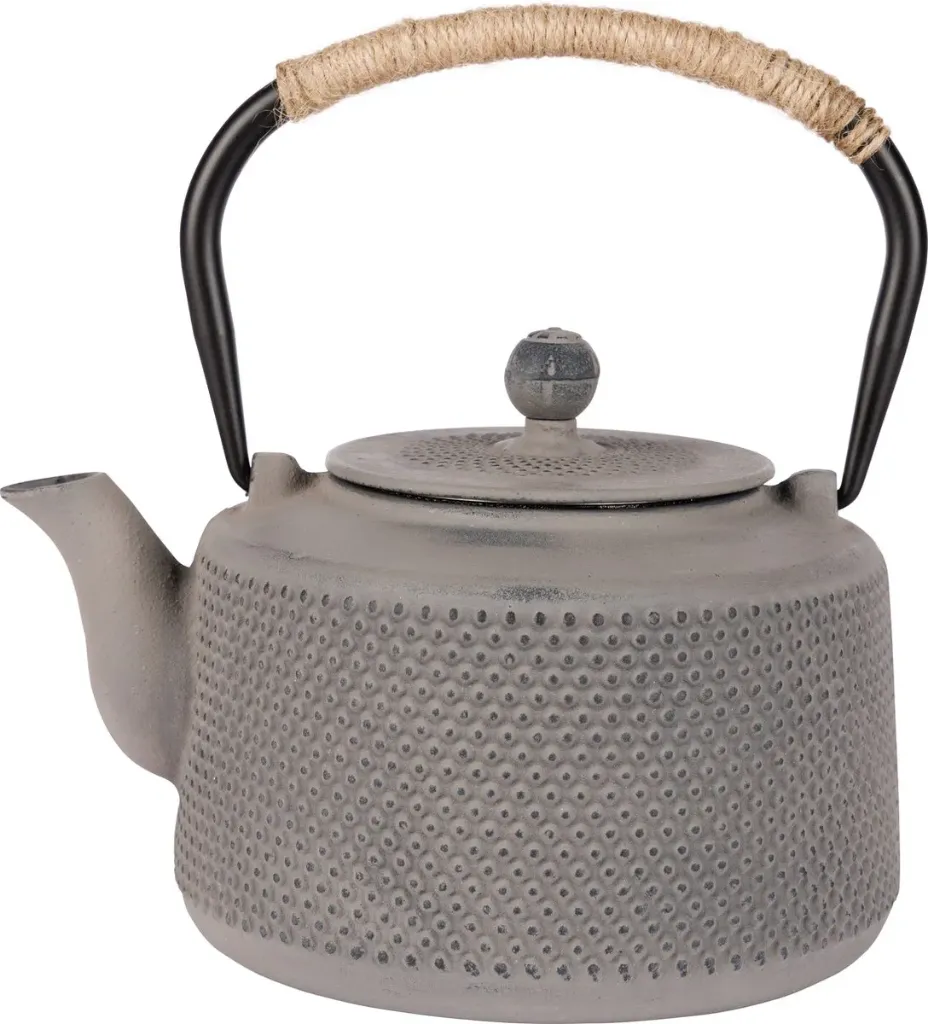 Gietijzeren Theepot Lichtgrijs 1,5L D15XH11CM 
