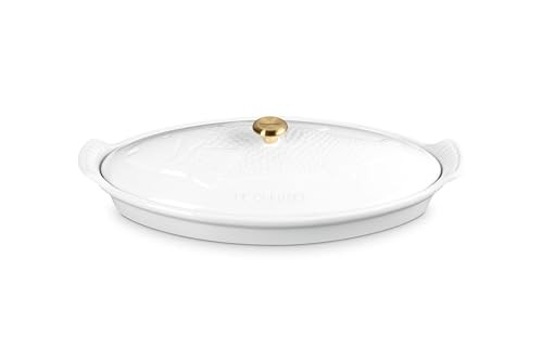 Le Creuset Heritage Ovenschaal Vis Wit