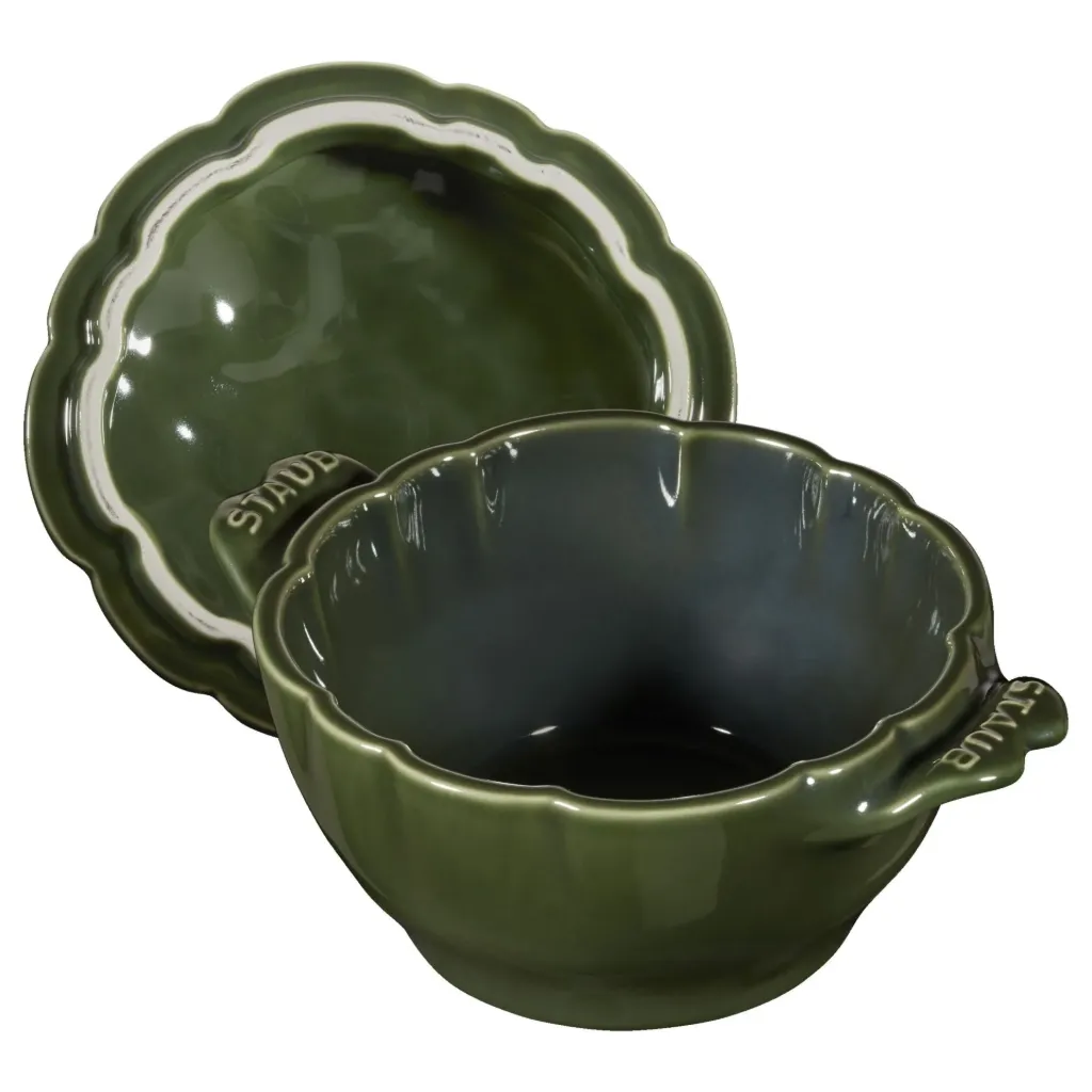 Cocotte 13 cm / 450 ml, Artisjok, Basilicum