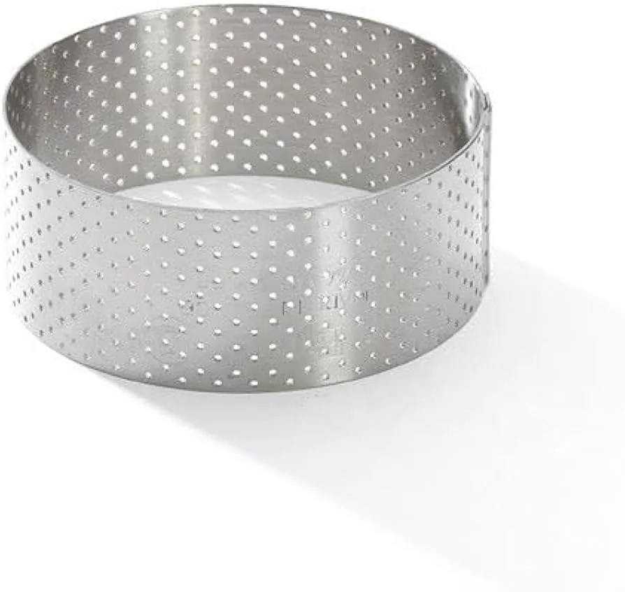 Taartring 14x3.5 geperforeerd