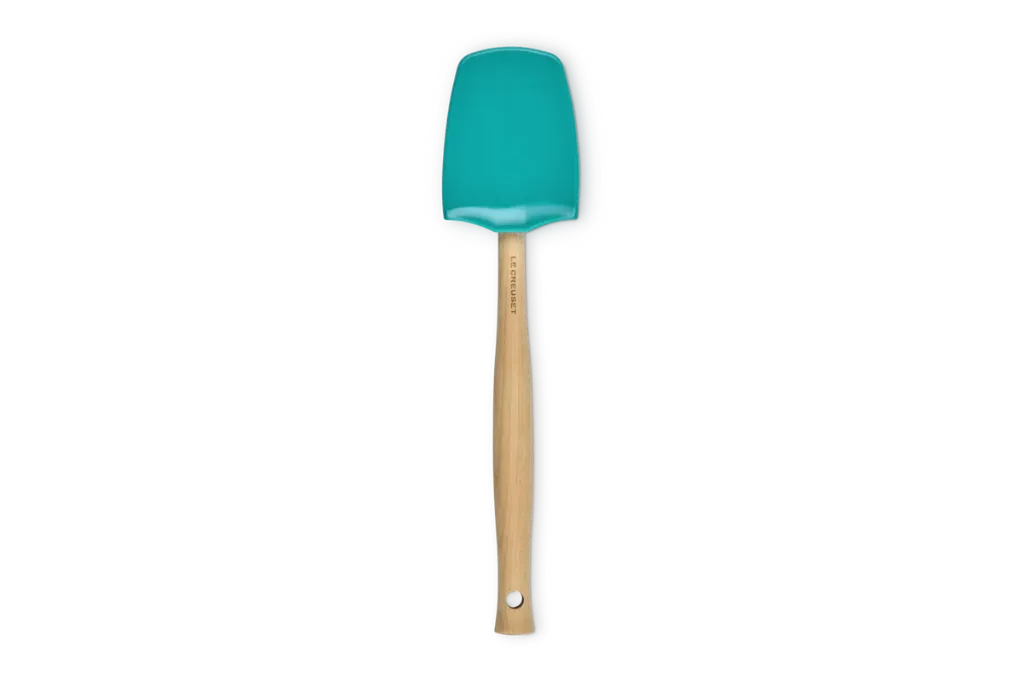 Le Creuset Lepelspatel Premium Groot 'Bleu Riviera'