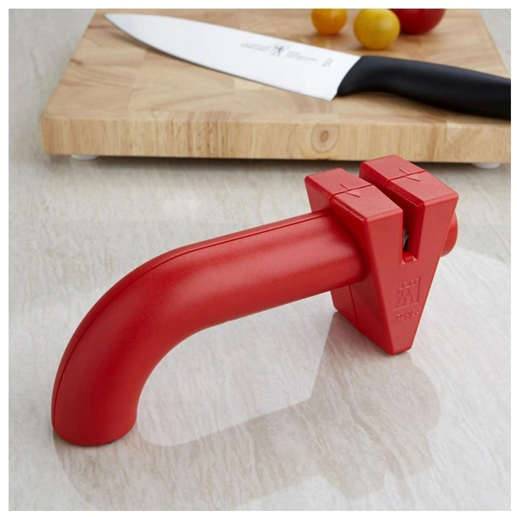 ZWILLING MESSENSLIJPER ROOD 16.5 CM