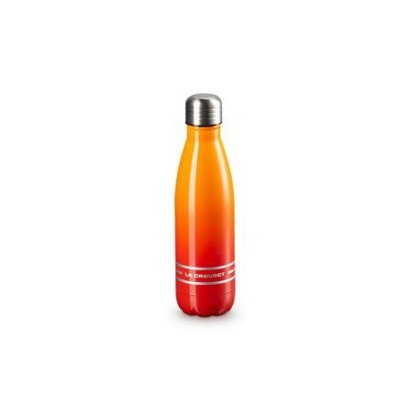 Waterfles Oranjerood 26cm 0,5l