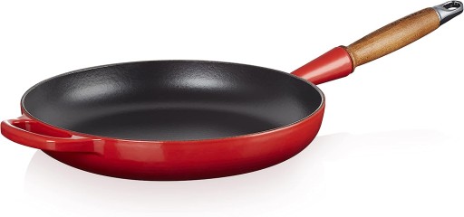 Koekenpan Signature rond houten handvat Kersenrood 28cm 2,6l