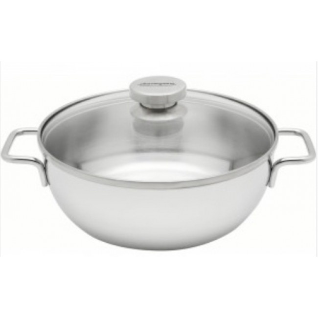 DEMEYERE Apollo 7 Conische sudderpot 28 cm met glasdeksel