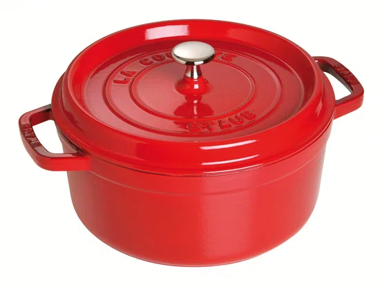 Staub Cocotte , rond 26 cm - kers