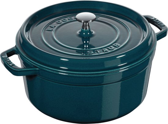 Staub Cocotte , rond 26 cm - la Mer