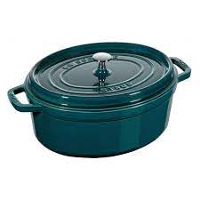 Staub Cocotte , ovaal 31 cm - la Mer