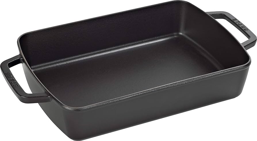 Staub Ovenschotel 30 x 20 cm - zwart