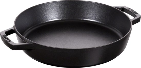 Staub Paellapan 26 cm - zwart