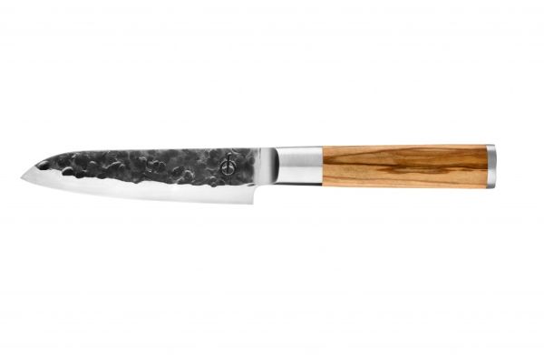 Santokumes 14 cm, OLIVE, FORGED