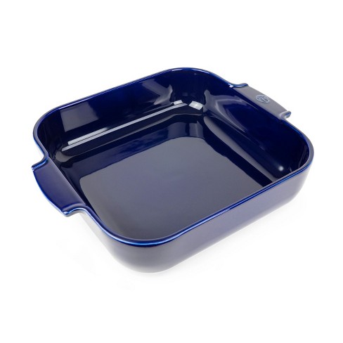 Peugeot VIERKANTE OVENSCHAAL céramique blauw 36cm
