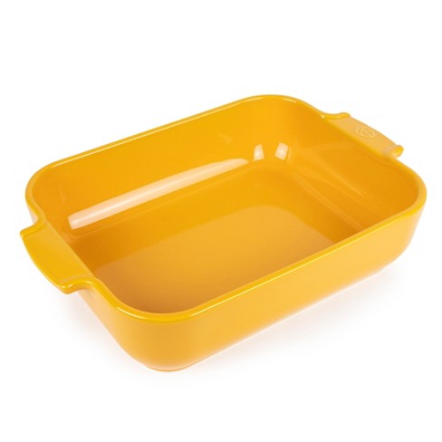 Peugeot RECHTHOEKIGE OVENSCHAAL céramique saffraangeel 40cm
