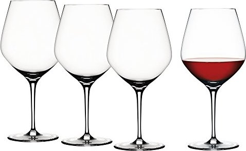 Authentis Bordeauxglas 650 ml, set 4 stuks