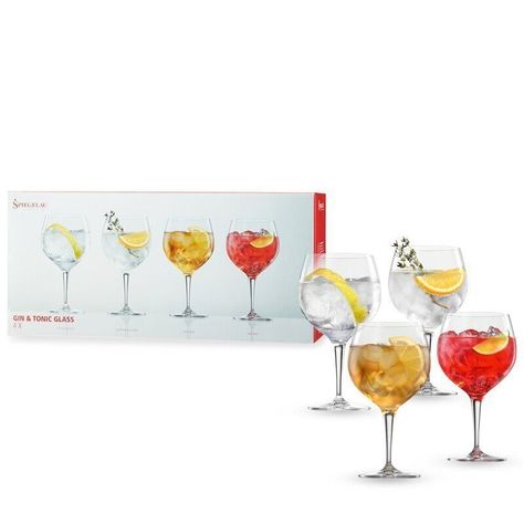 Spec.Gl. Gin tonicglas 630 ml, set 4 stuks