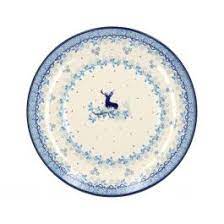Bunzlau Plate Ø 25,5 cm - Deer