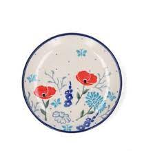 Teabag Dish Round - Flower Field