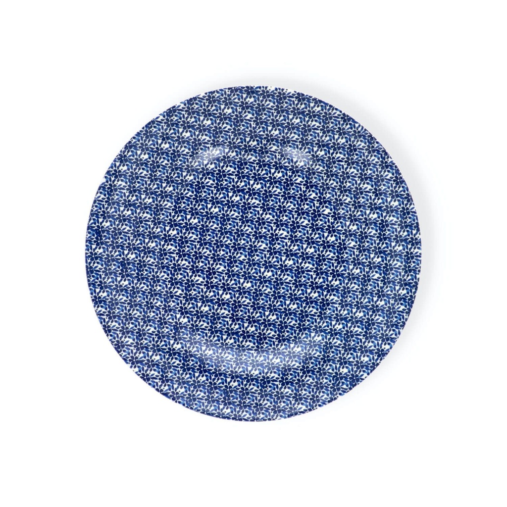 Bunzlau Melamine Plate Indigo Ø: 25 cm