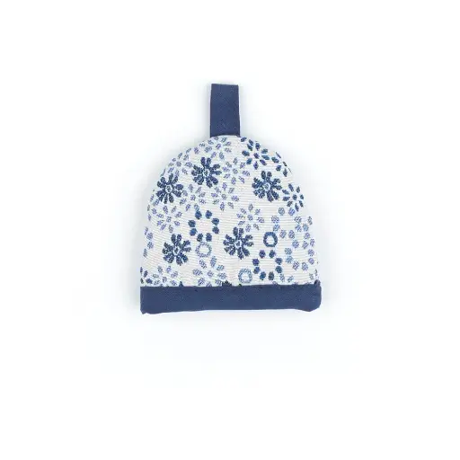 Bunzlau Egg Cozy Indigo Lace