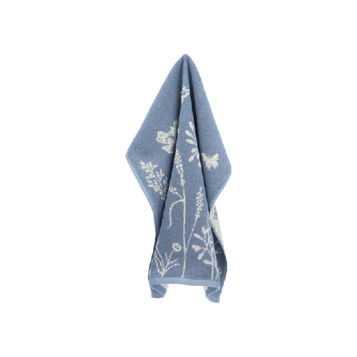 Bunzlau Kitchen Towel Wild Flowers Grey-Blue