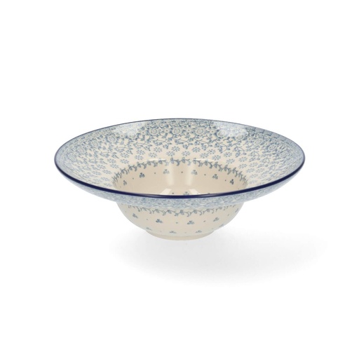 Bunzlau Plate for Pasta Ø 25 cm - Ocean Breeze