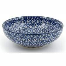 Bunzlau Serving Bowl 610 ml - Indigo