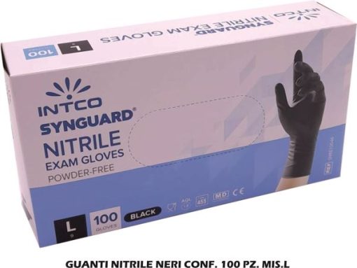 NITRILE ZWARTE HANDSCHOENEN