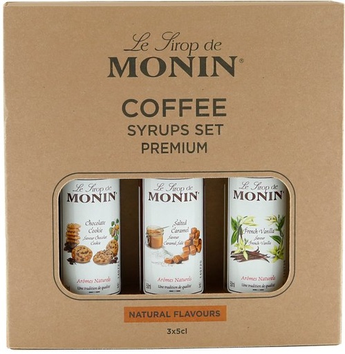 MONIN KOFFIE SIROOP SET