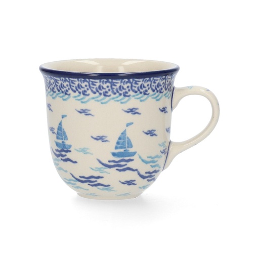 BUNZLAU TULP MOK 330 ml -SAILING BOATS