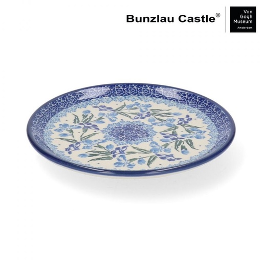 Bunzlau  GEBAKSBORD 16 CM - VGM IRISES