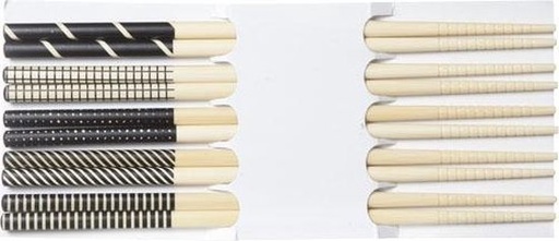 EETSTOKJES SET 5X2